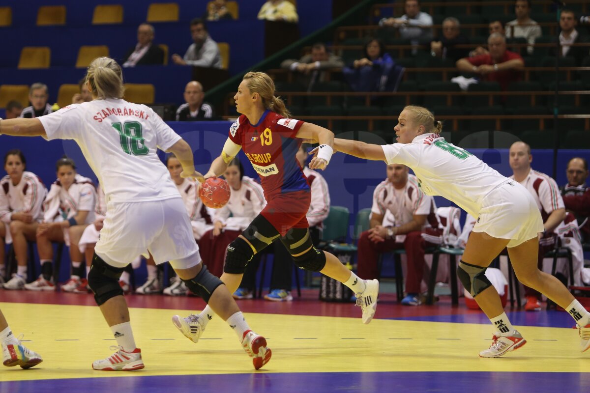 FOTO România - Ungaria 19-25 » "Tricolorele" sînt OUT de la Euro!