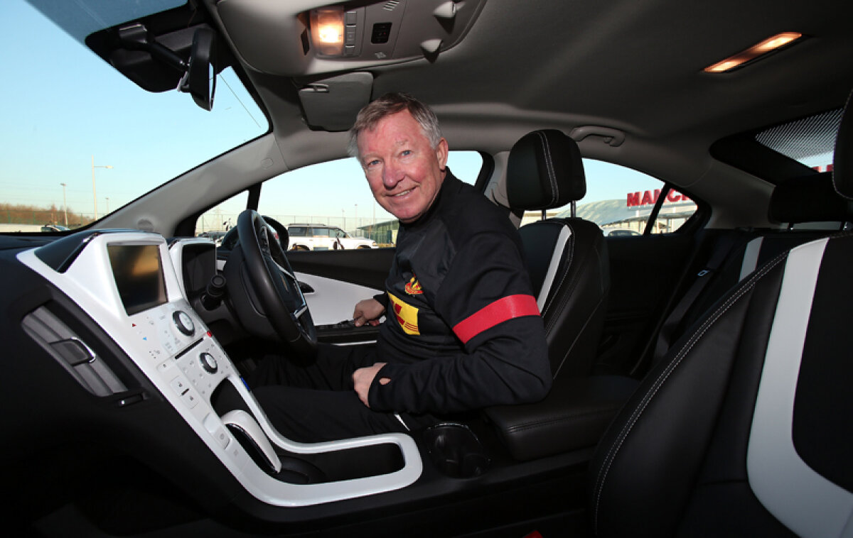 Un Sir Alex silenţios » Antrenorul lui United s-a decis ce maşină va conduce de acum