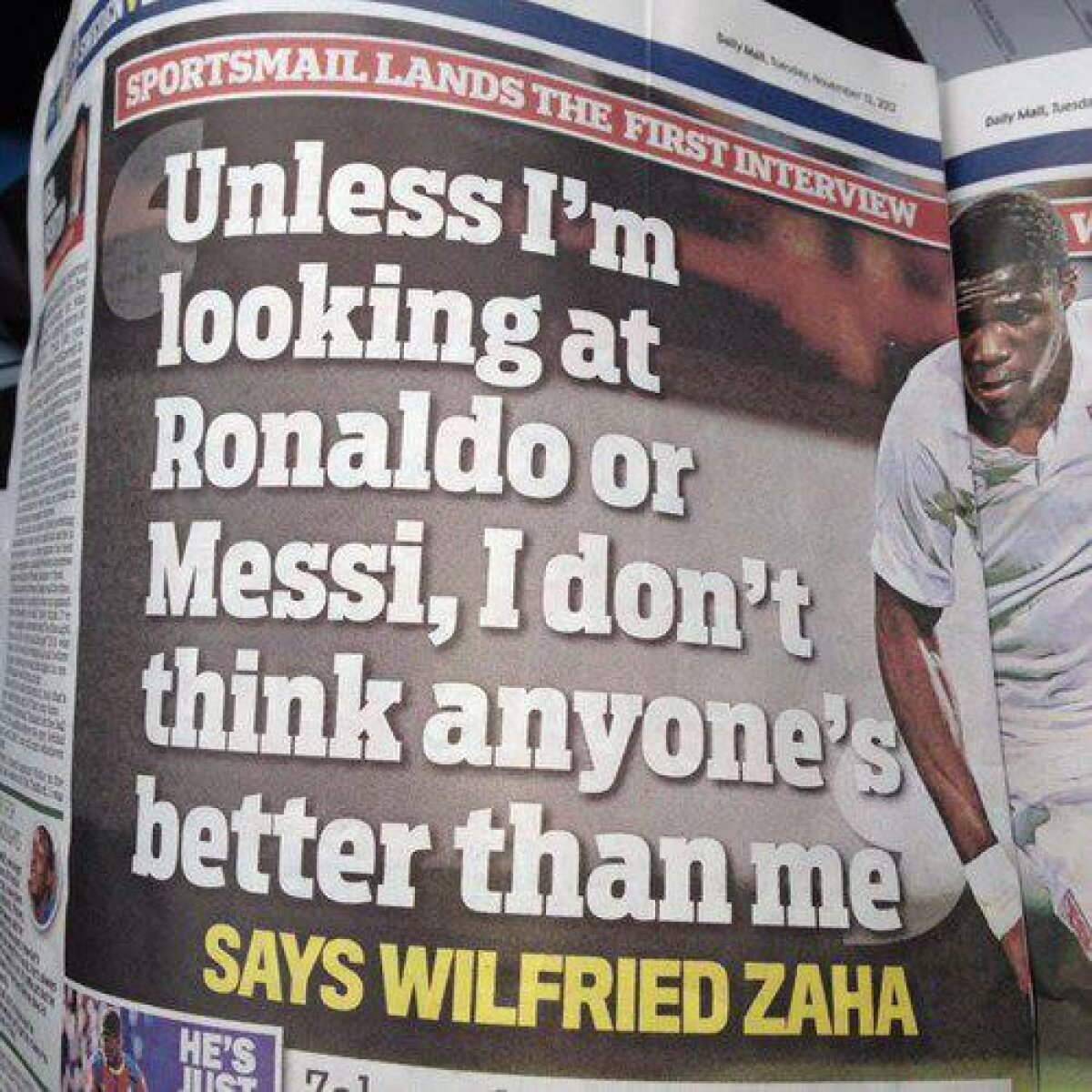 Tupeul puştiului dorit de Manchester şi Arsenal: "Doar Messi şi Ronaldo sînt mai buni decît mine"