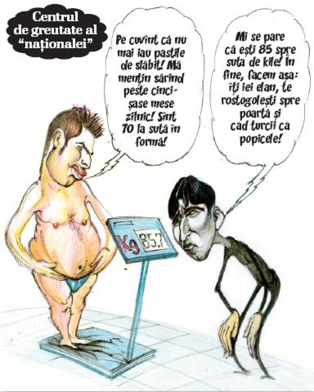 FOTO Cele mai bune caricaturi GSP din 2012 » Tricolor, mîndria ţării