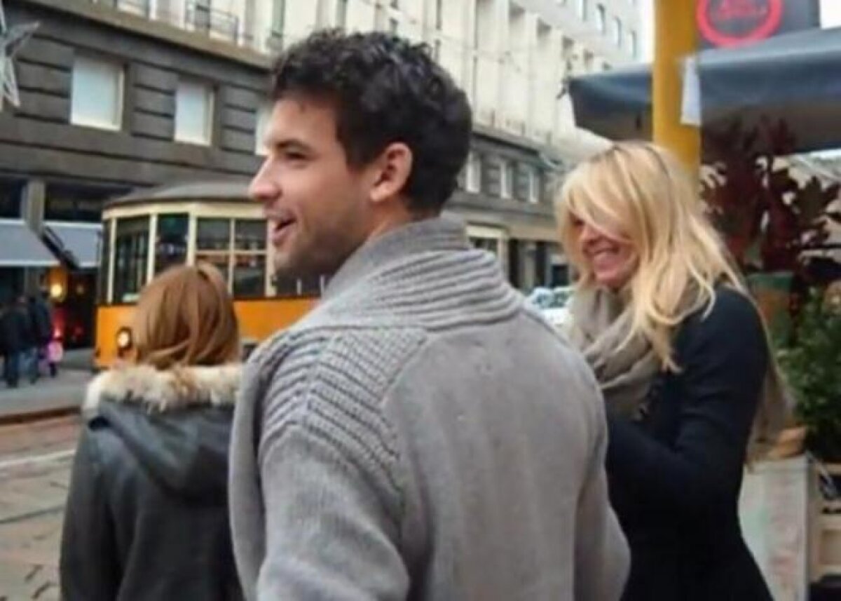 FOTO Dimitrov nu a vrut să vorbească despre relaţia cu Sharapova: "Nu discut despre viaţa mea personală"