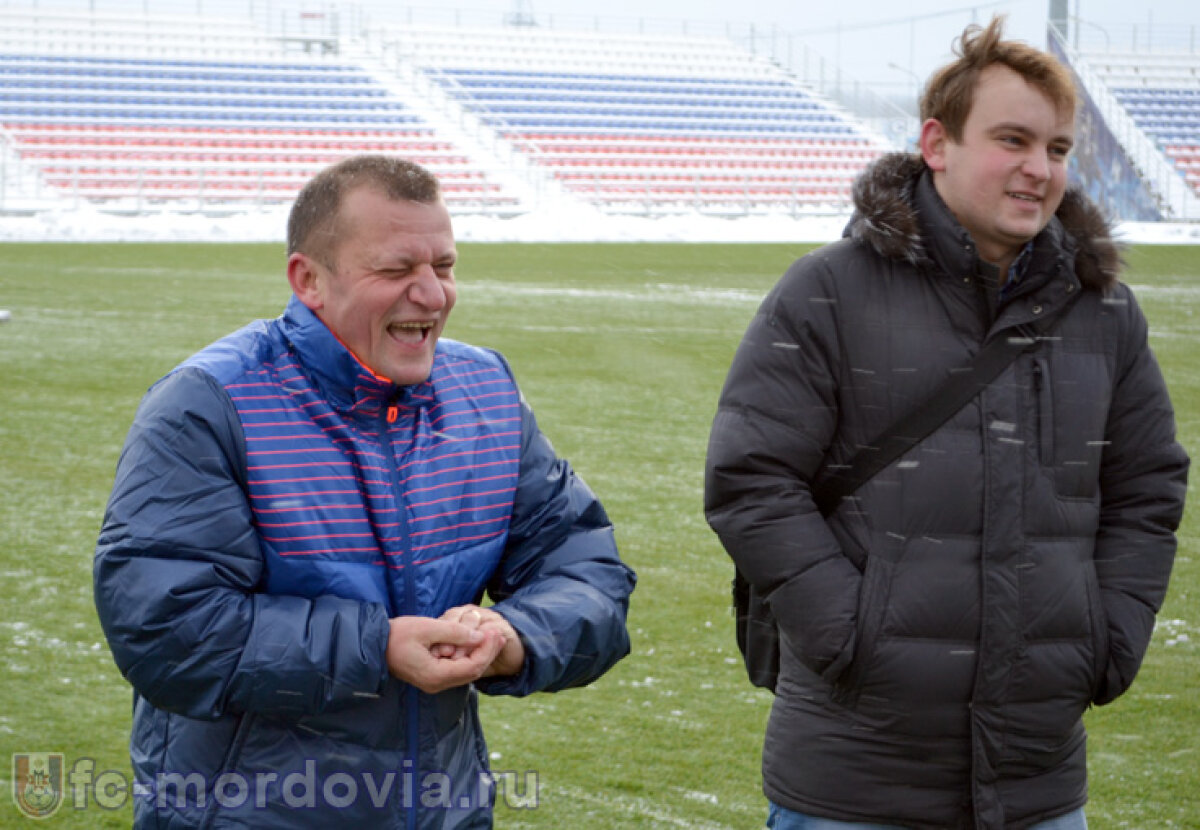 FOTO Jucătorii Mordoviei s-au temut de stricteţea lui Dorinel, dar s-au trezit cu un tehnician zîmbitor