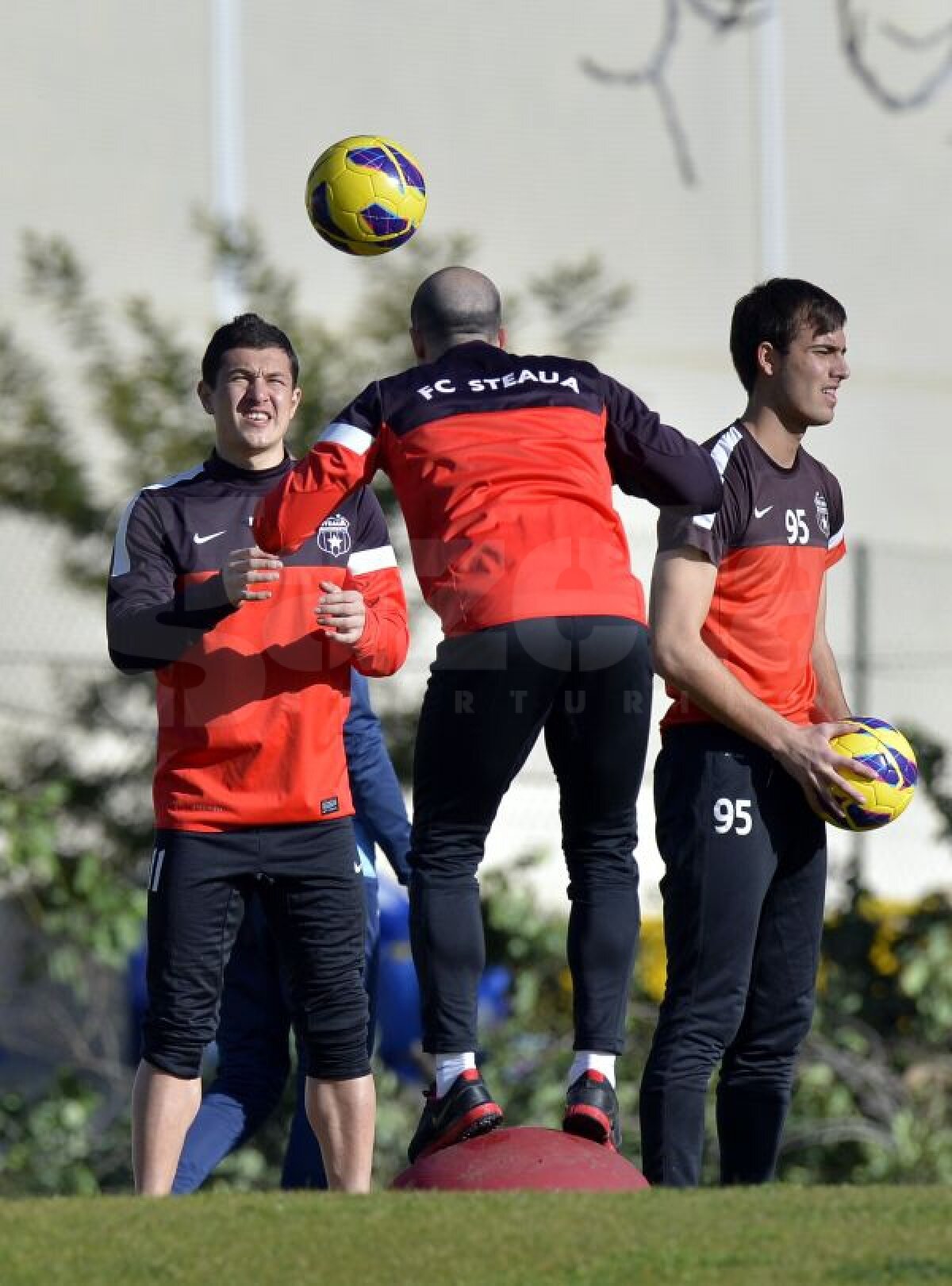 FOTO Steliştii "trag sforile" în Marbella » Thomas Neubert îi munceşte din greu pe băieţii lui Reghe