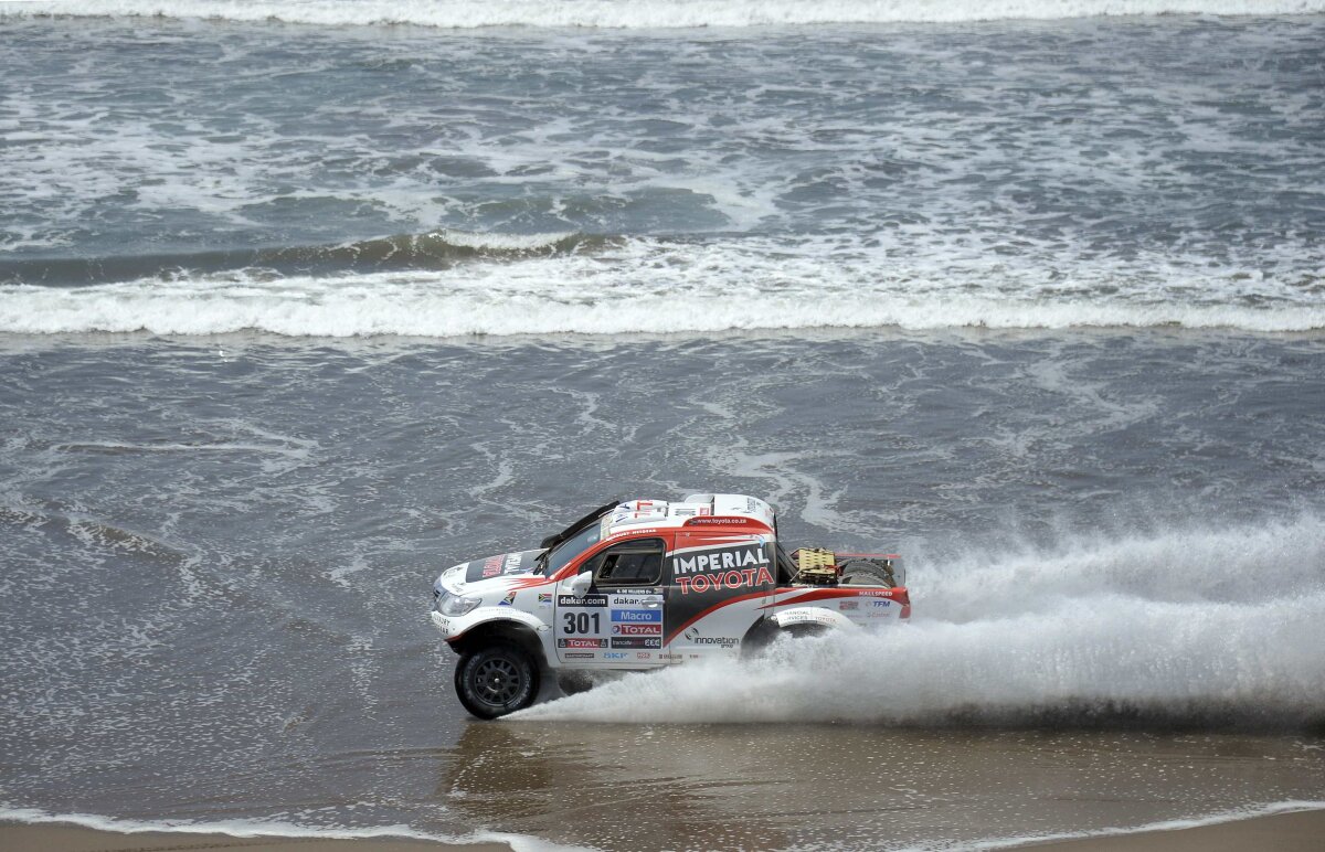 GALERIE FOTO Cele mai spectaculoase imagini de la Dakar