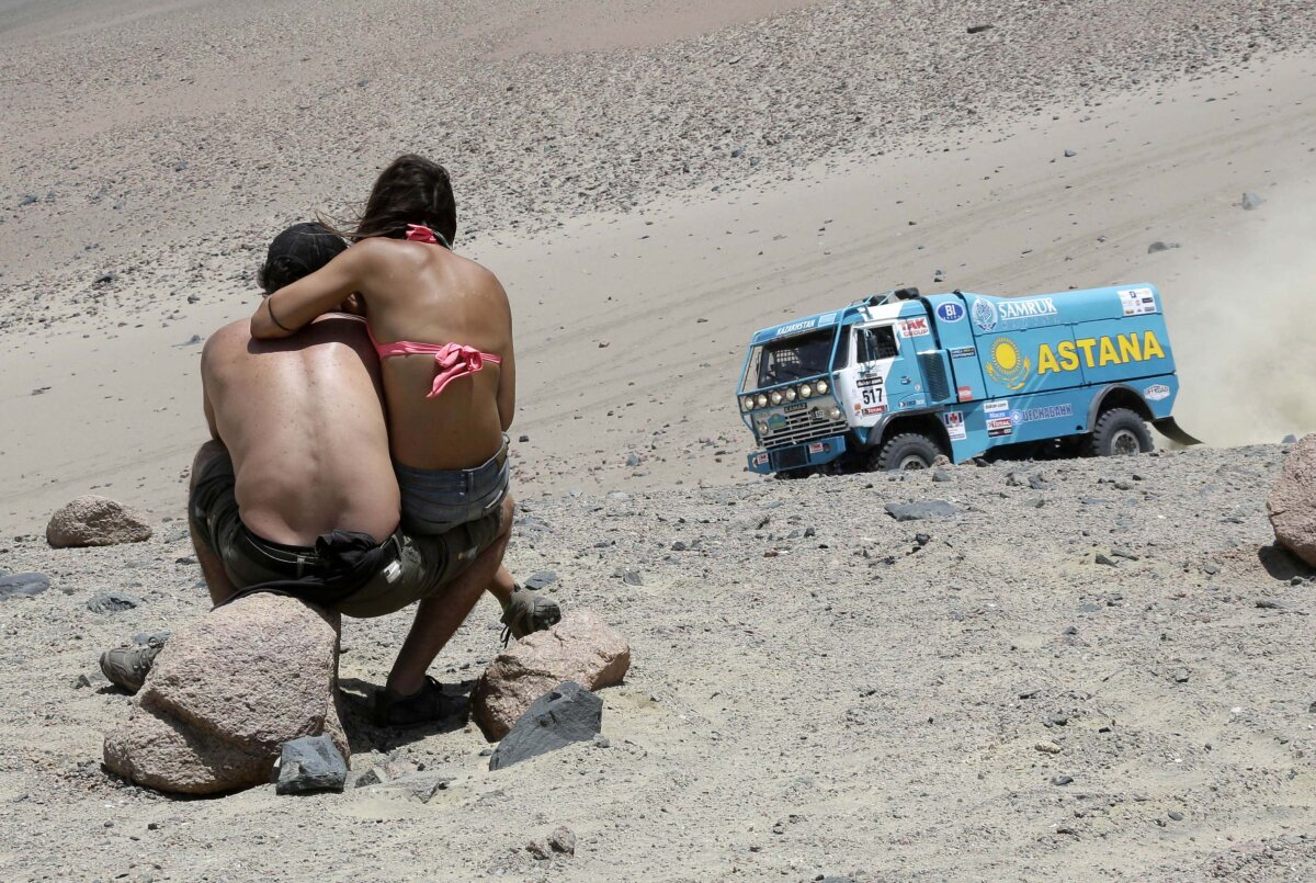 GALERIE FOTO Cele mai spectaculoase imagini de la Dakar