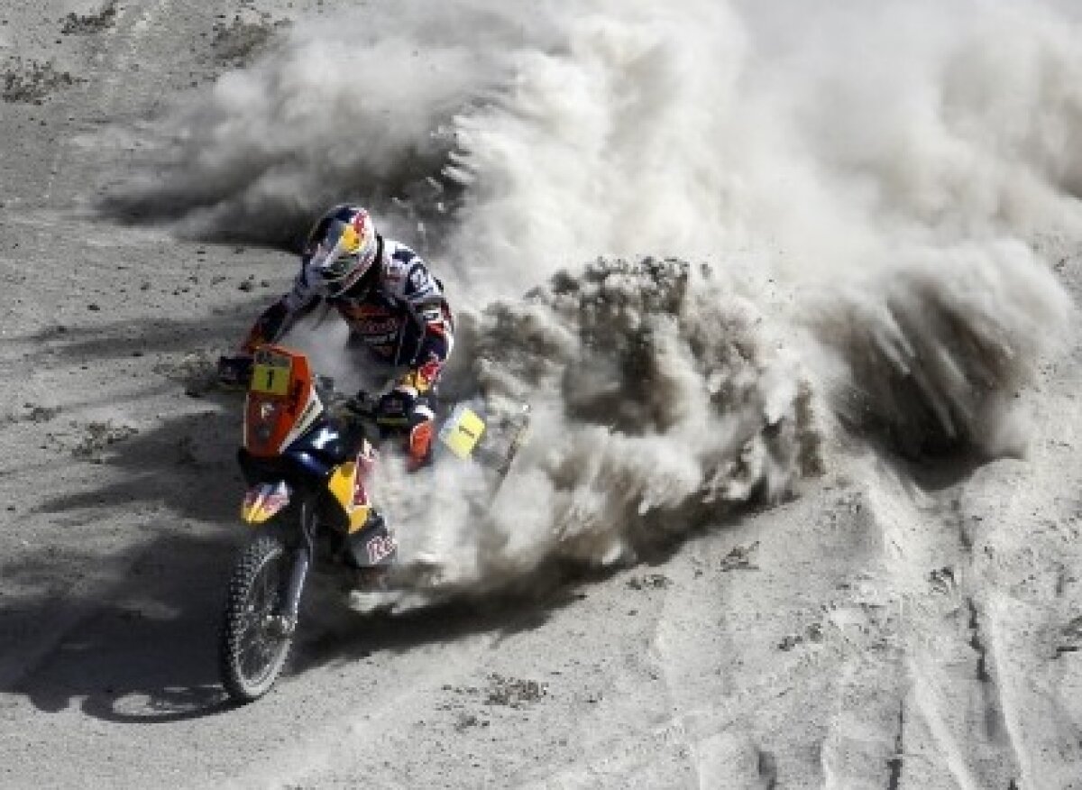GALERIE FOTO Cele mai spectaculoase imagini de la Dakar