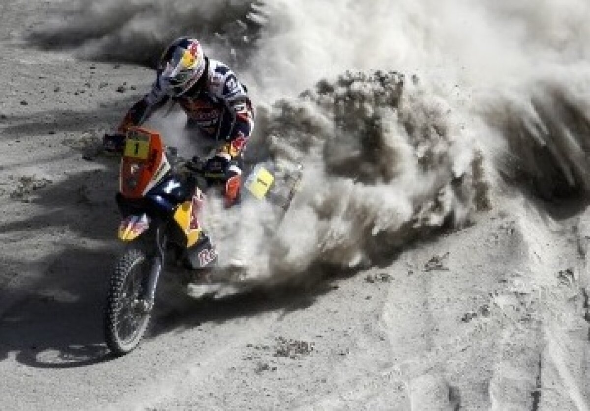 GALERIE FOTO Cele mai spectaculoase imagini de la Dakar