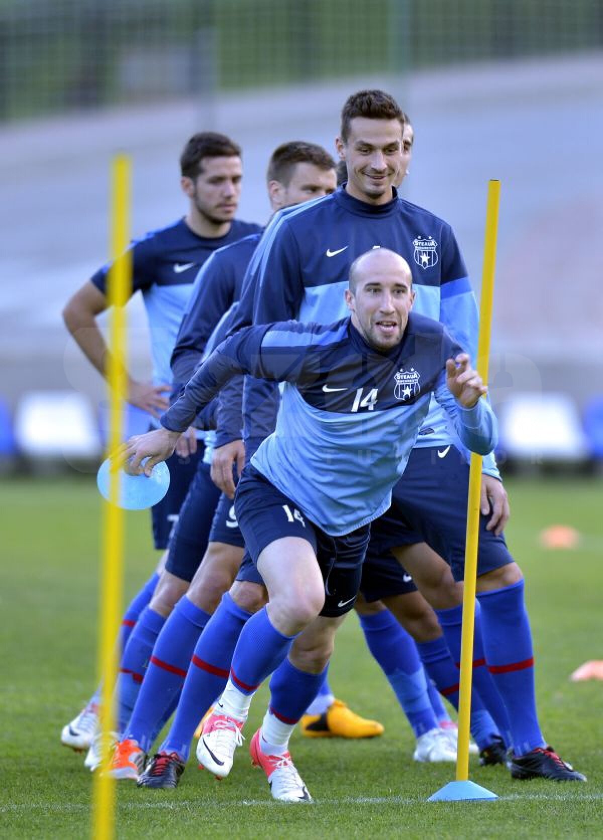 FOTO Reghe training camp » Steliştii s-au antrenat ca în armată în Marbella