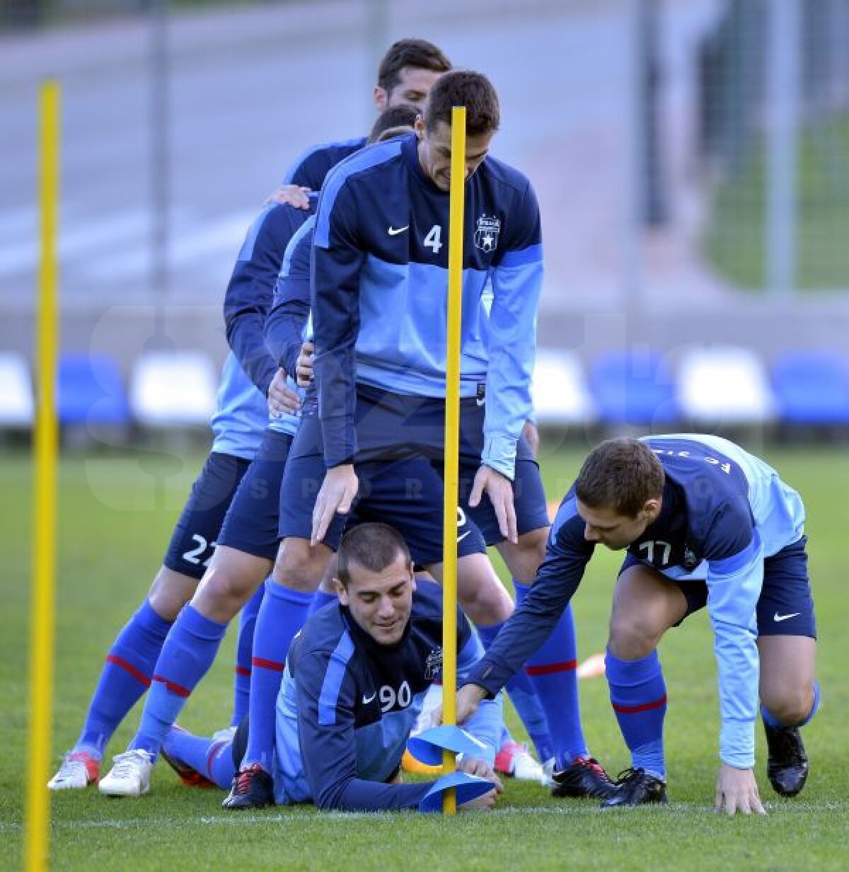 FOTO Reghe training camp » Steliştii s-au antrenat ca în armată în Marbella