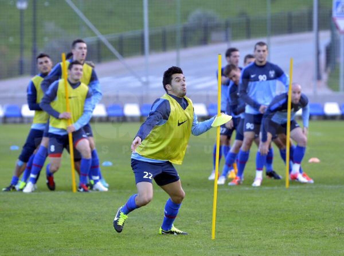 FOTO Reghe training camp » Steliştii s-au antrenat ca în armată în Marbella