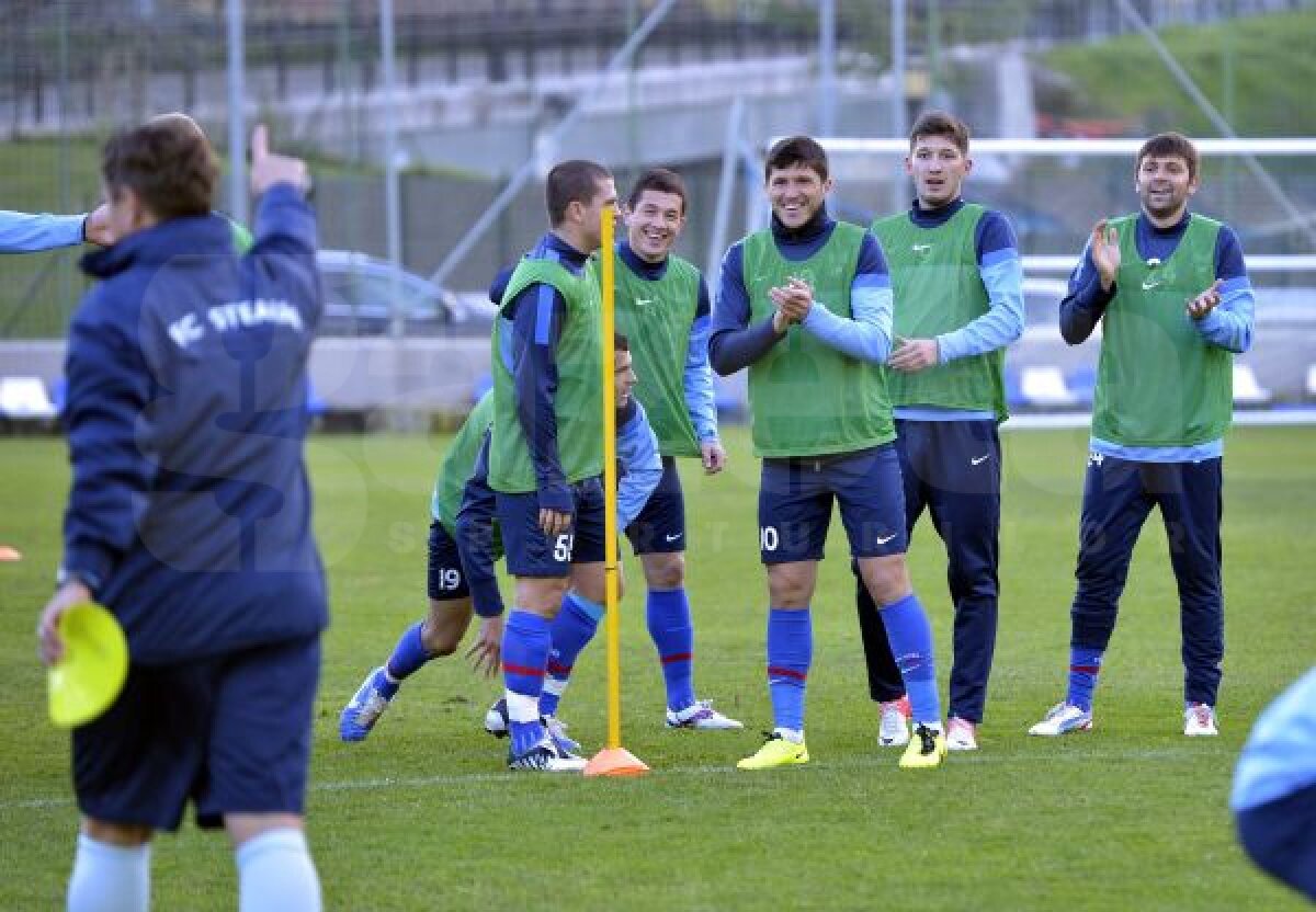 FOTO Reghe training camp » Steliştii s-au antrenat ca în armată în Marbella