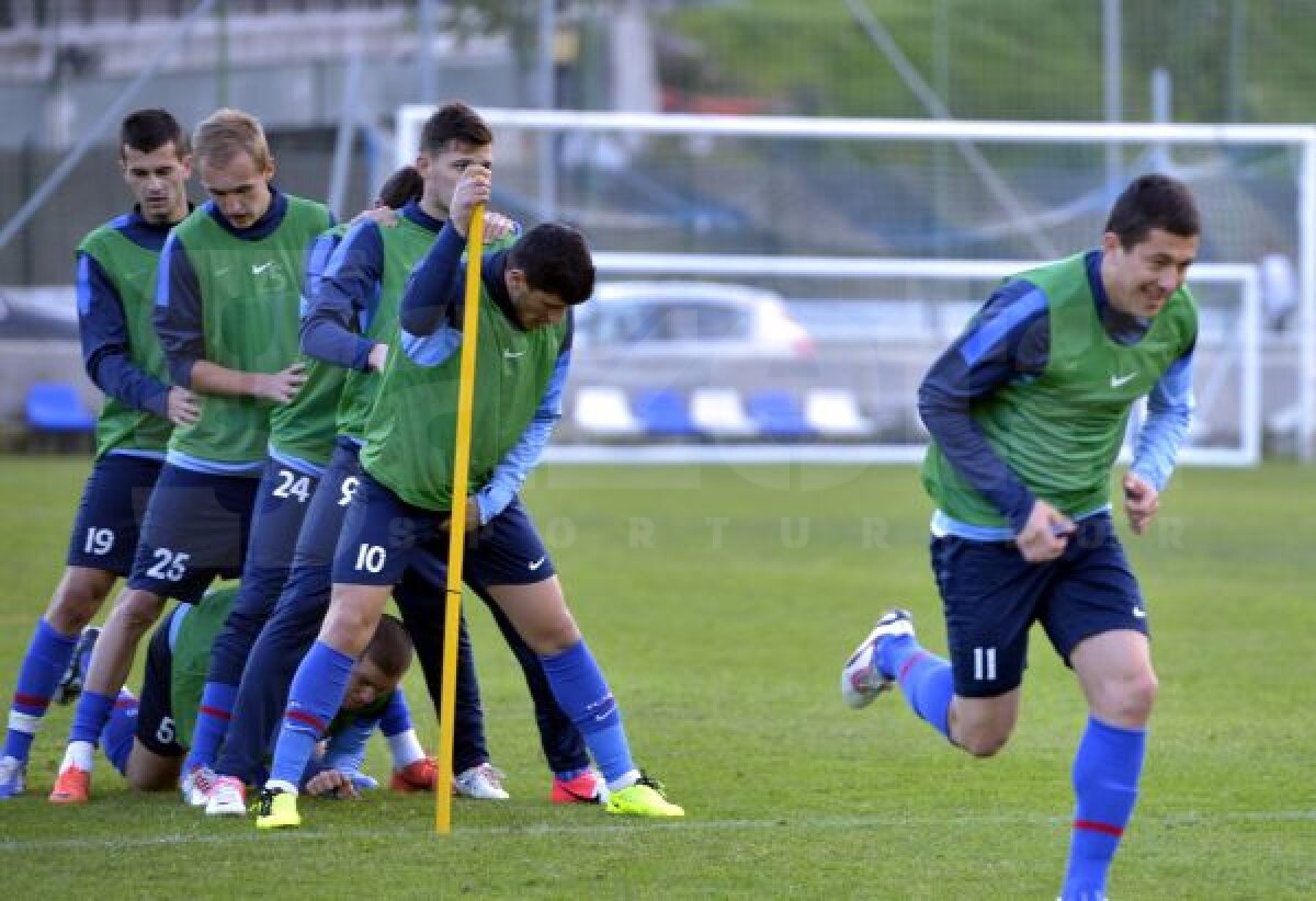 FOTO Reghe training camp » Steliştii s-au antrenat ca în armată în Marbella