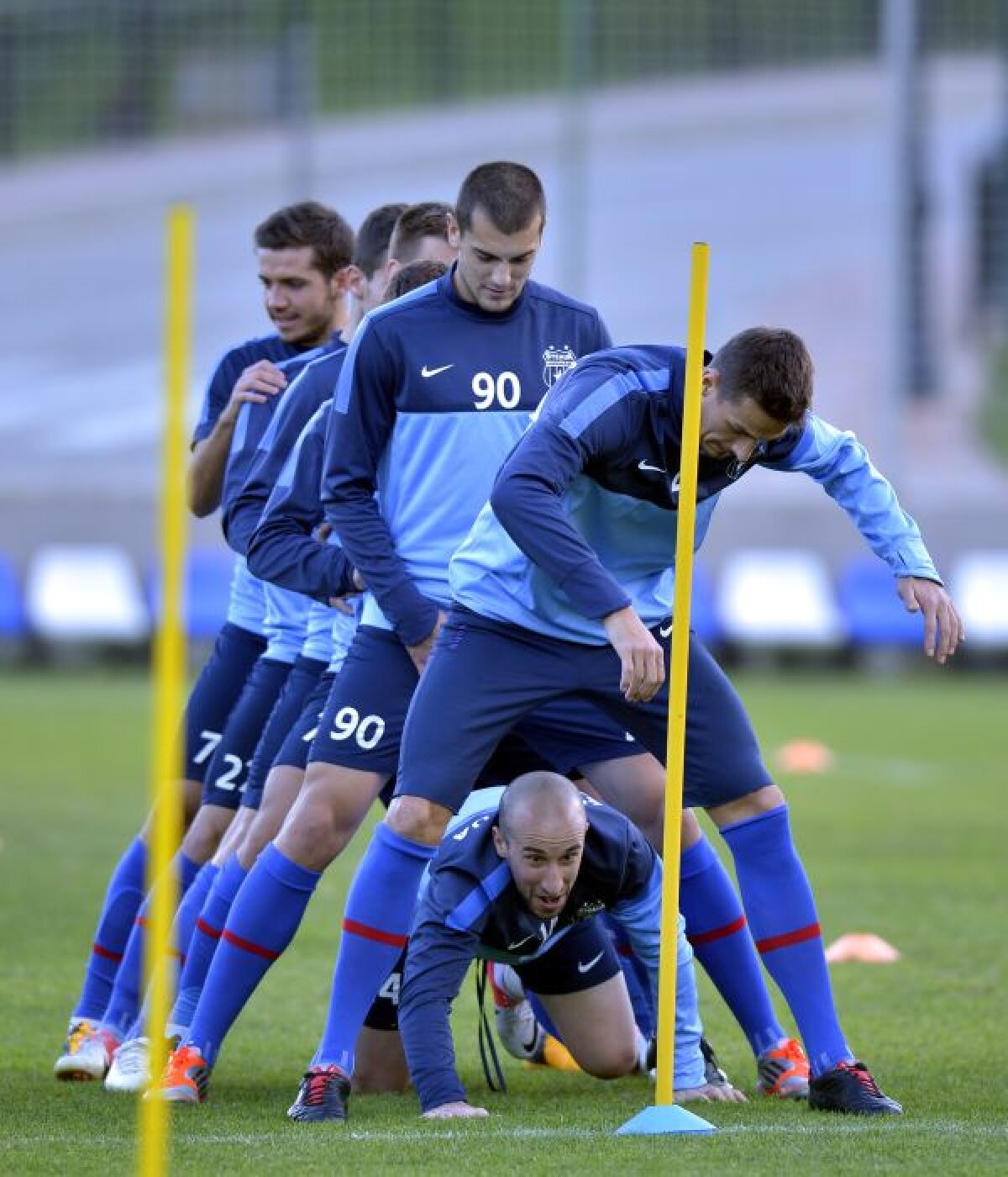 FOTO Reghe training camp » Steliştii s-au antrenat ca în armată în Marbella