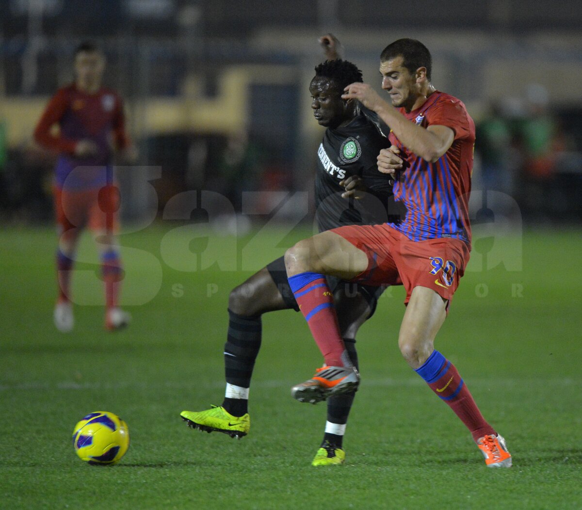 FOTO ŞI VIDEO Steaua - Celtic 1-2 » Roş-albaştrii au pierdut primul meci din 2013