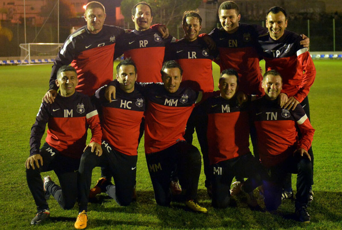 Ca în Champions League » Antrenorul Stelei a reuşit un hattrick într-un meci amical inedit