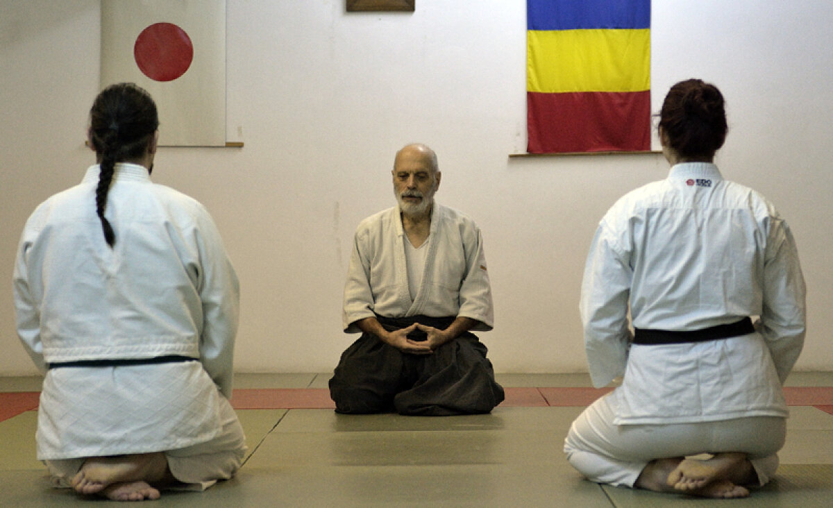 FOTO Părintele aikidoului din România vorbeşte depre începutul acestor arte maţiale: "7 ani ne-am antrenat prin garaje şi parcuri"