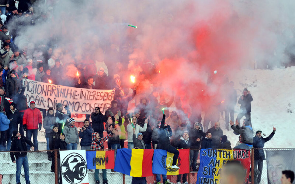 FOTO "Haita" dezlănţuită » Dinamo s-a distrat în amicalul cu FC Rîşnov, scor 8-1. Cristea a marcat o triplă