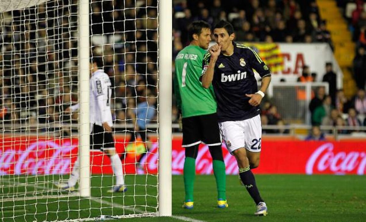 FOTO Vine barza la Madrid » Di Maria i-a anunţat prezenţa după golul împotriva Valenciei :D