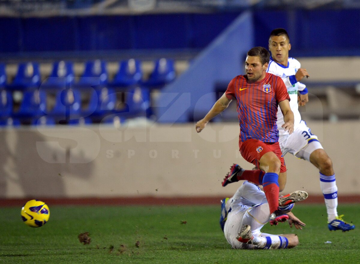 FOTO şi VIDEO Steaua - Dinamo Kiev 2-0 » Roş-albaştrii s-au impus clar în faţa vicecampioanei Ucrainei