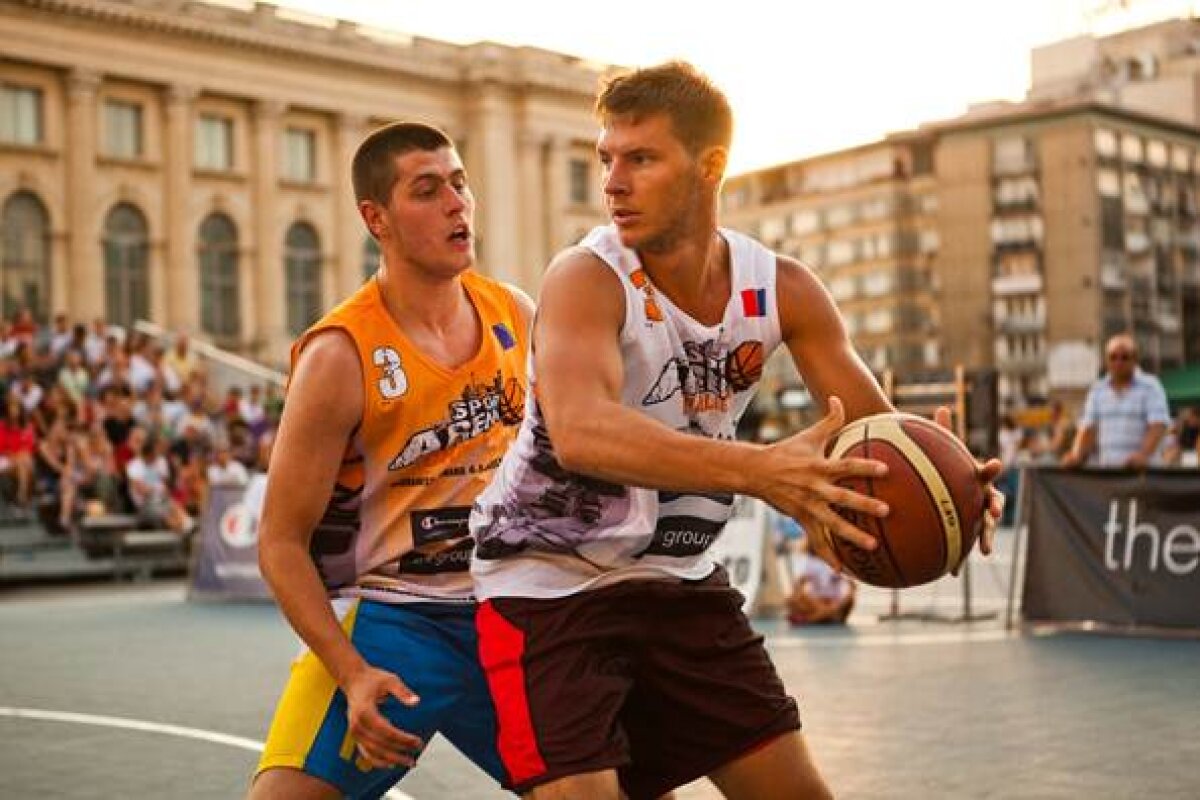 Staruri la Sport Arena Streetball, oameni de baza în Liga Naţională de baschet masculin