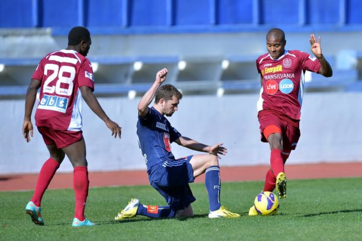 VIDEO + FOTO CFR Cluj s-a impus şi în cel de-al doilea amical al iernii, 1-0 cu Lucerna