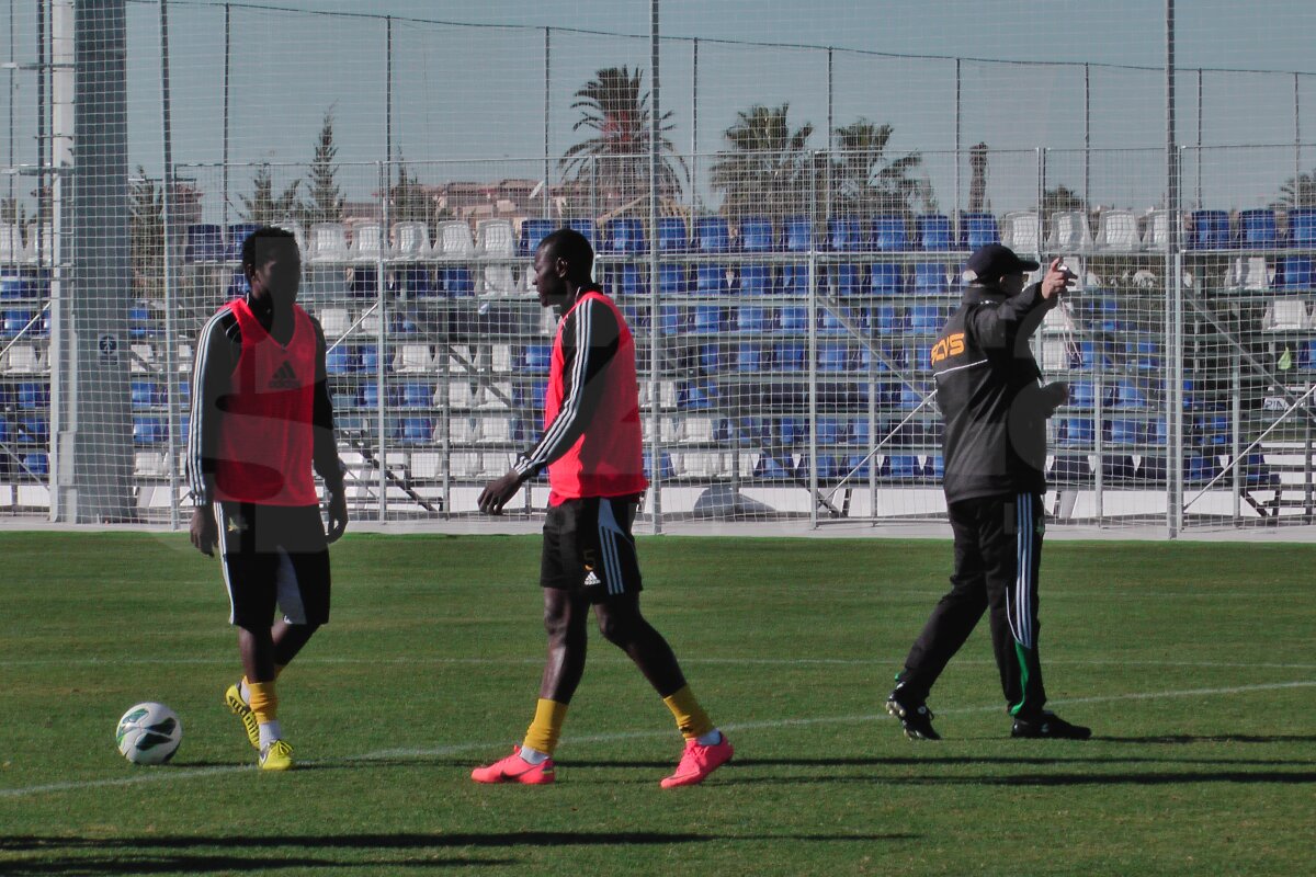 FOTO Hizo scoate untul din ei » Antrenamente dure pentru FC Vaslui în Spania