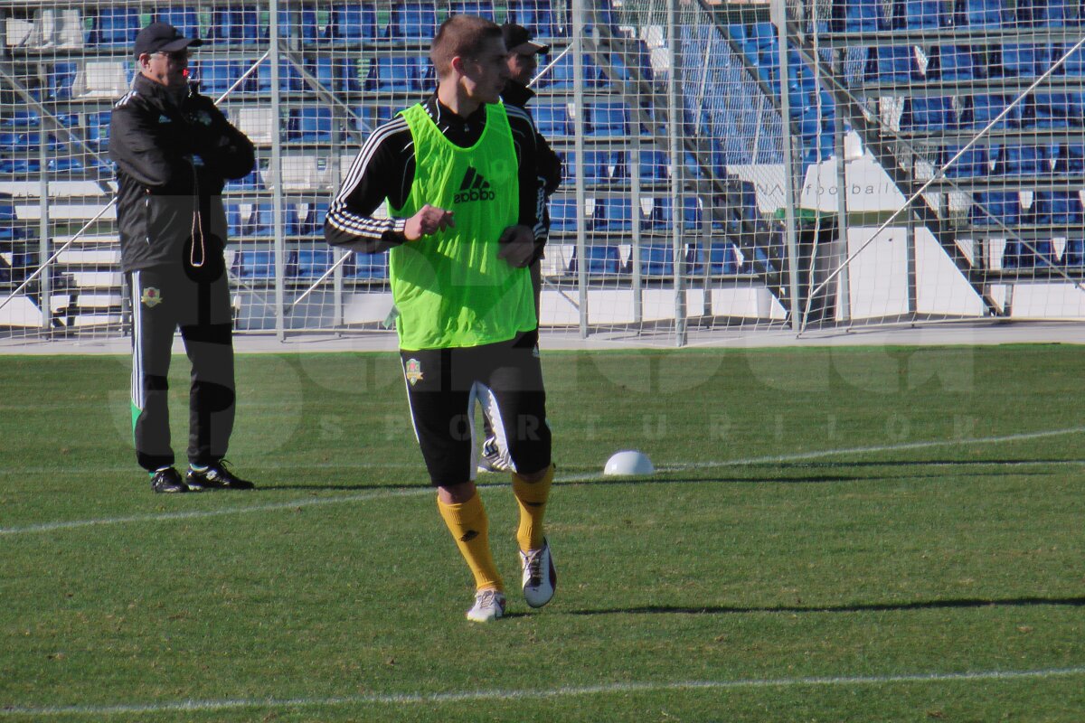 FOTO Hizo scoate untul din ei » Antrenamente dure pentru FC Vaslui în Spania