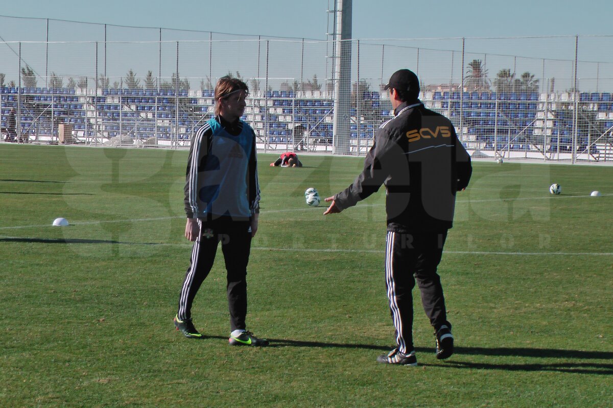 FOTO Hizo scoate untul din ei » Antrenamente dure pentru FC Vaslui în Spania