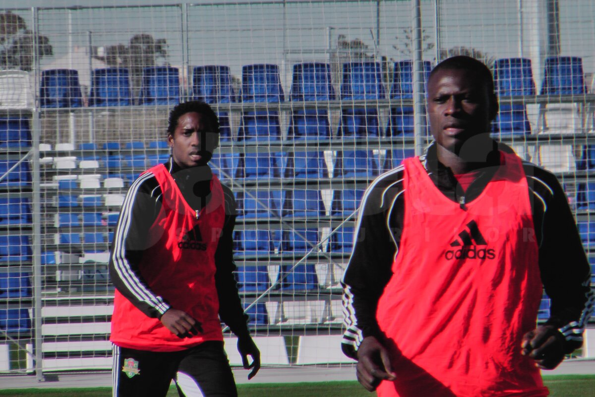 FOTO Hizo scoate untul din ei » Antrenamente dure pentru FC Vaslui în Spania