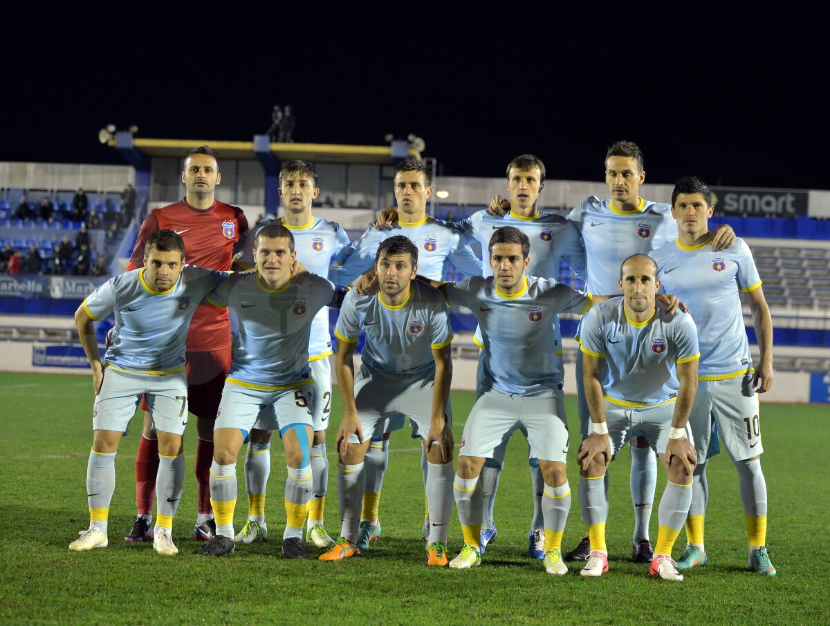 FOTO Imagini de la ultimul amical al Stelei din Marbella » Rîpă a debutat în tricoul roş-albaştrilor