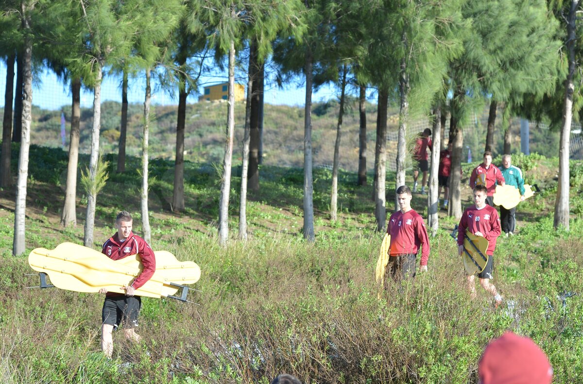 FOTO Pancu, ghidul rapidiştilor în Spania » Giuleştenii vor juca diseară cu Dnepr, ora 19:00, liveTEXT pe GSP.ro