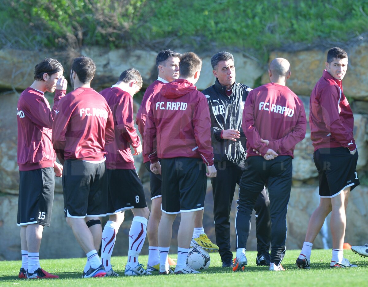 FOTO Pancu, ghidul rapidiştilor în Spania » Giuleştenii vor juca diseară cu Dnepr, ora 19:00, liveTEXT pe GSP.ro