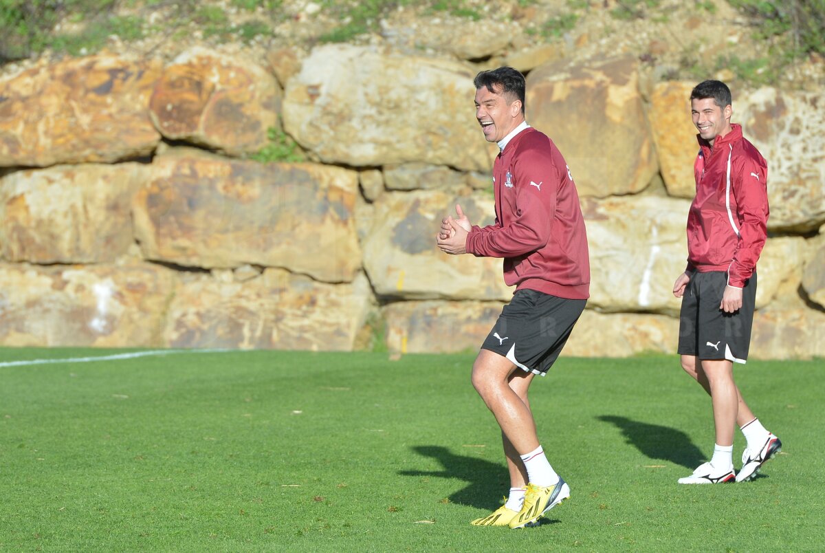 FOTO Pancu, ghidul rapidiştilor în Spania » Giuleştenii vor juca diseară cu Dnepr, ora 19:00, liveTEXT pe GSP.ro