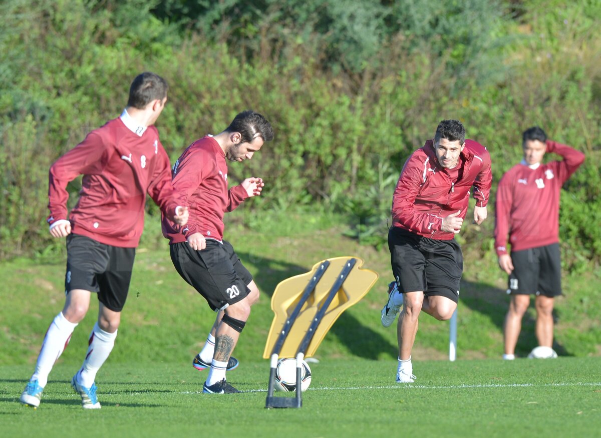 FOTO Pancu, ghidul rapidiştilor în Spania » Giuleştenii vor juca diseară cu Dnepr, ora 19:00, liveTEXT pe GSP.ro