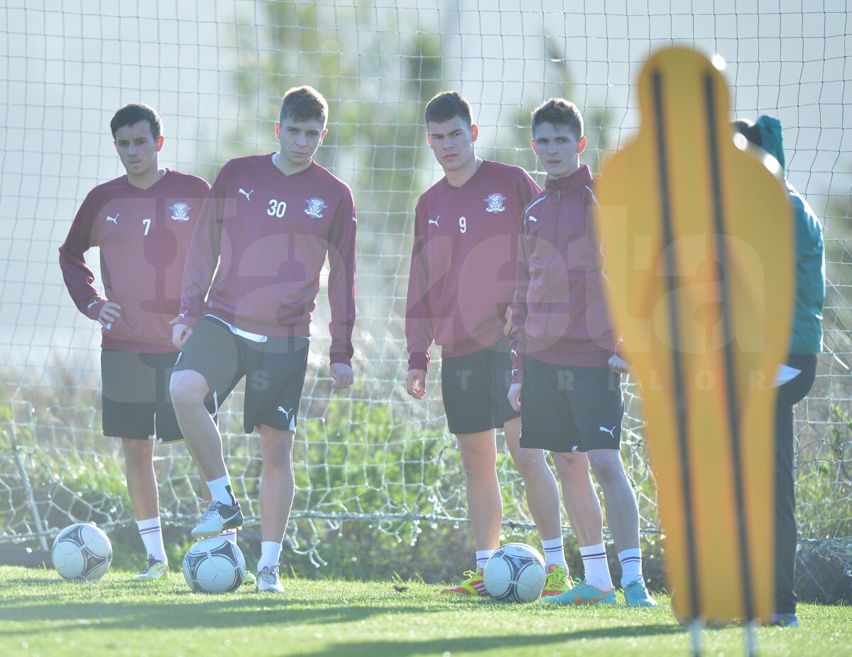 FOTO Pancu, ghidul rapidiştilor în Spania » Giuleştenii vor juca diseară cu Dnepr, ora 19:00, liveTEXT pe GSP.ro