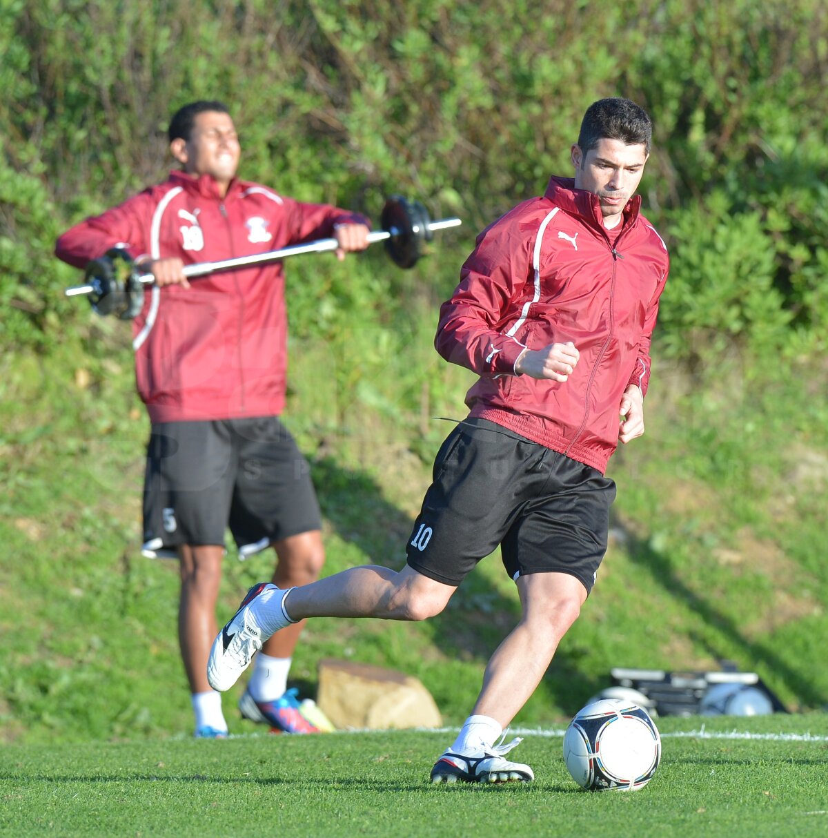 FOTO Pancu, ghidul rapidiştilor în Spania » Giuleştenii vor juca diseară cu Dnepr, ora 19:00, liveTEXT pe GSP.ro