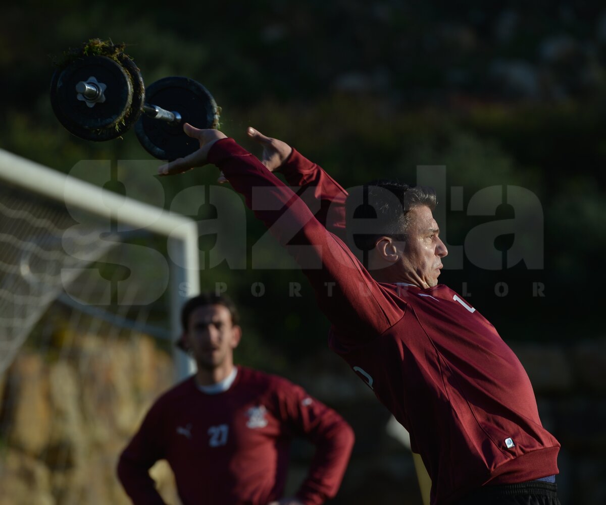 FOTO Pancu, ghidul rapidiştilor în Spania » Giuleştenii vor juca diseară cu Dnepr, ora 19:00, liveTEXT pe GSP.ro