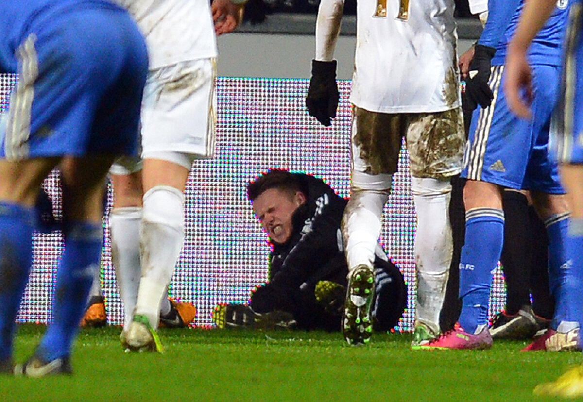 VIDEO ”Călăul” belgian şi Karate Kid » Hazard e investigat de poliţie şi de Federaţie pentru agresarea unui băiat de mingi