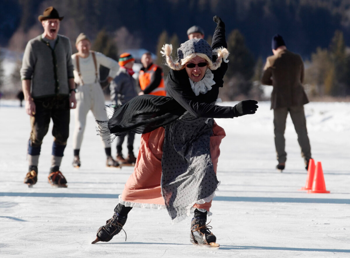 Savurează iarna! 5 imagini inedite pe patine :D