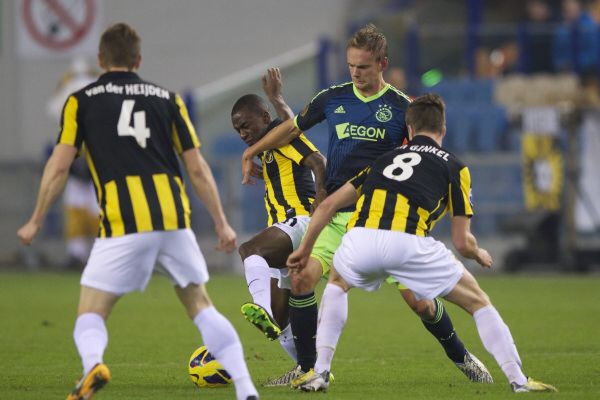 Ovidiu Stîngă ştie ce trebuie să facă steliştii pentru a repeta victoria lui Vitesse, 3-2 cu Ajax duminică: "Nu fiţi balcanici! Îi puteţi bate!"