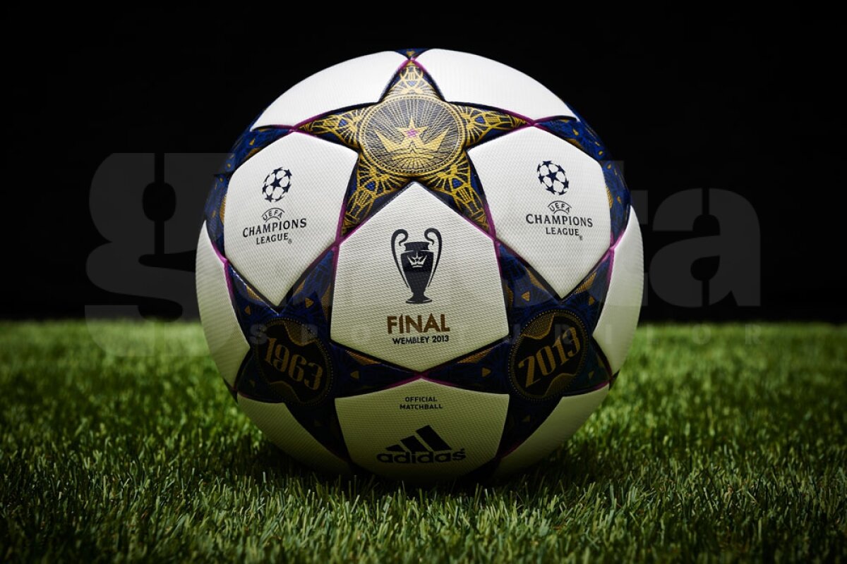 GALERIE FOTO » S-a lansat mingea oficială pentru finala Champions League 2013!