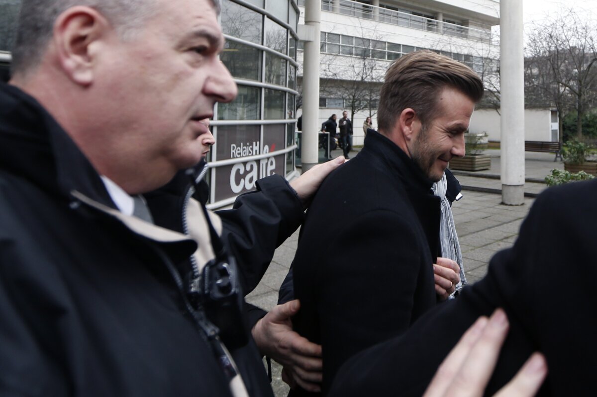 FOTO şi VIDEO Beckham a fost prezentat oficial la PSG » Gest remarcabil al englezului: îşi donează tot salariul!