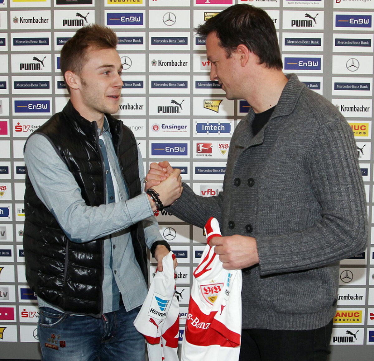 Maxim de la minim!? » ”Tricolorul” a fost prezentat la Stuttgart, dar drumul lui spre Bundesliga ar începe de la echipa a doua