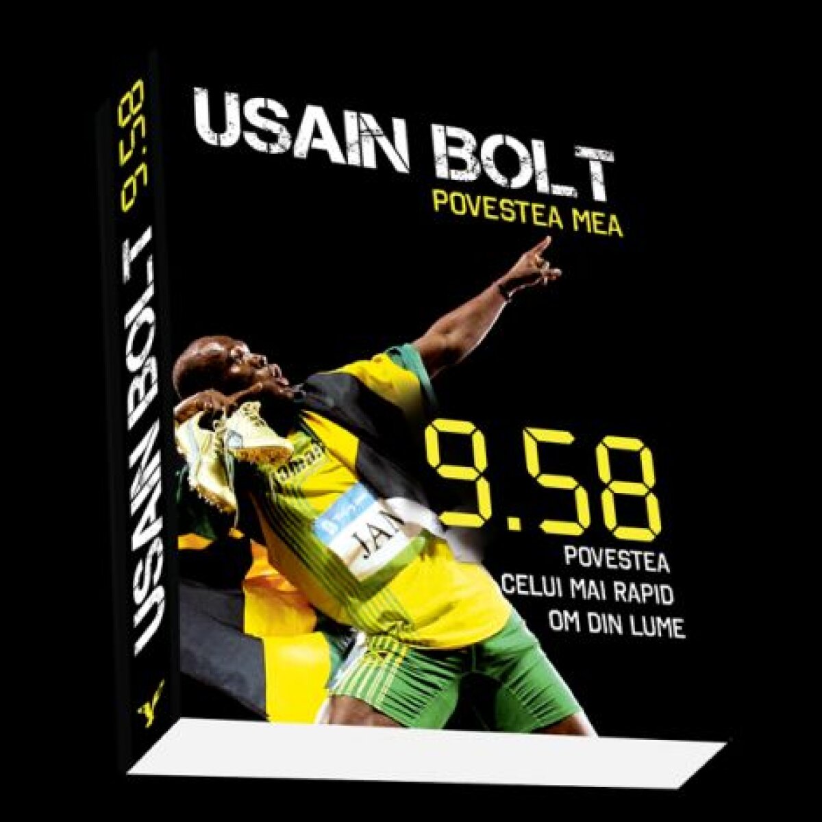Bolt fără secrete » Cartea "Usain Bolt – Povestea mea" istoriseşte viaţa colorată şi neconvenţională a sprinterului jamaican