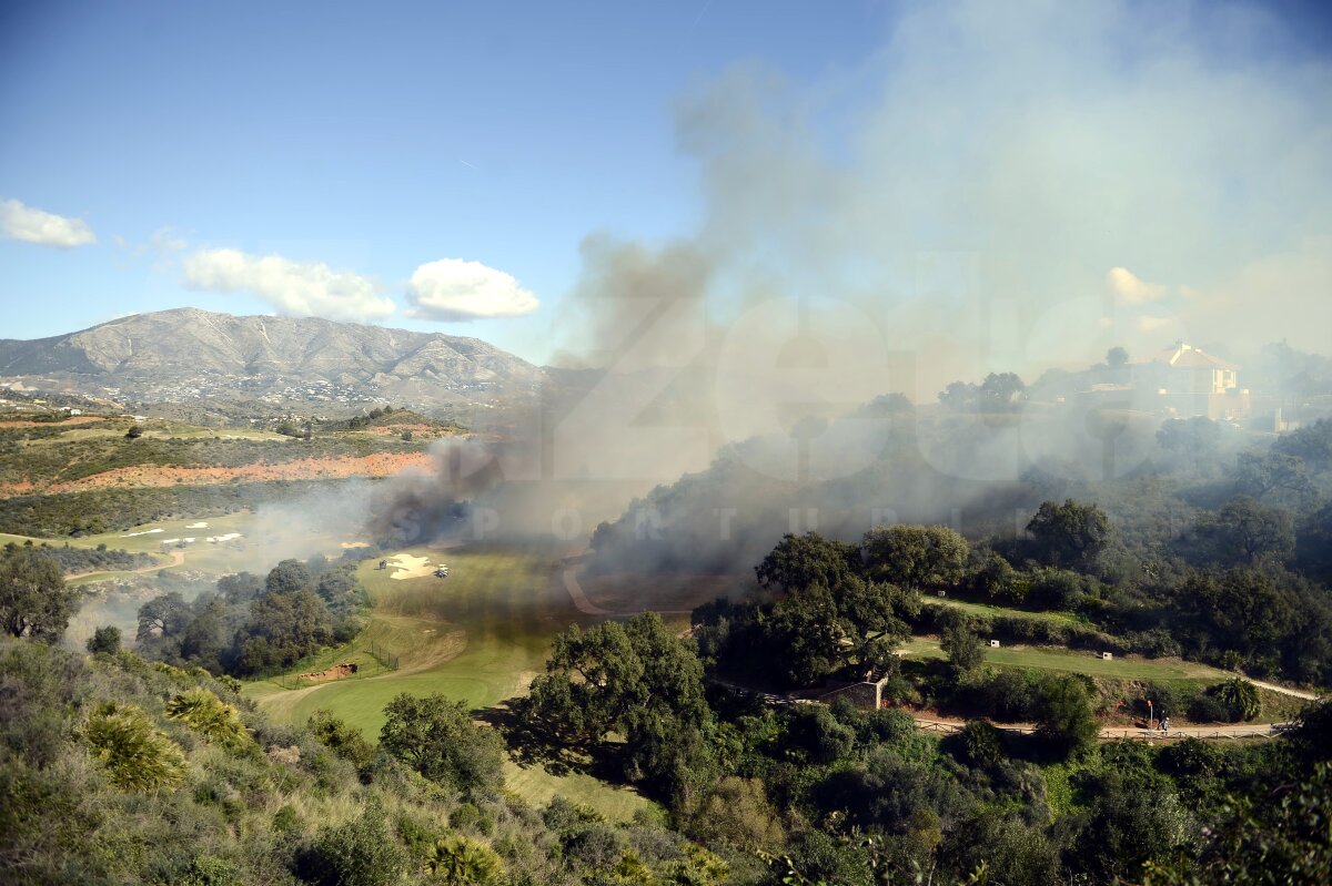 GALERIE FOTO Incendiu de proporţii lîngă hotelul lui CFR Cluj!