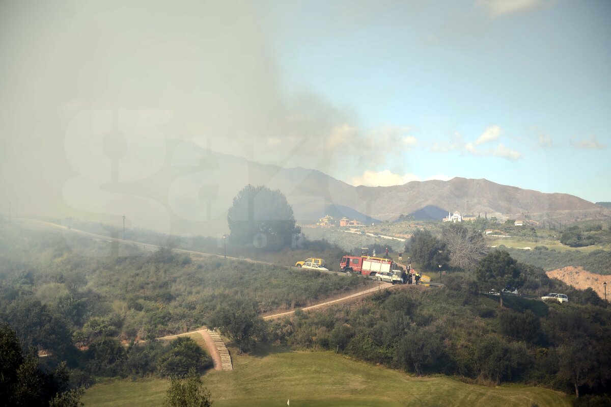 GALERIE FOTO Incendiu de proporţii lîngă hotelul lui CFR Cluj!