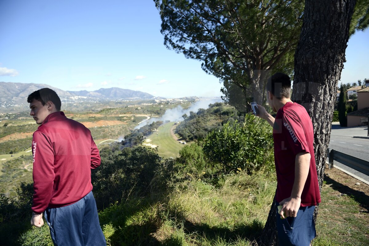 GALERIE FOTO Incendiu de proporţii lîngă hotelul lui CFR Cluj!