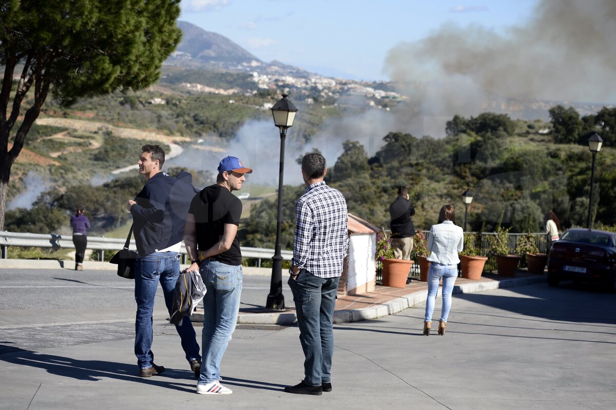 GALERIE FOTO Incendiu de proporţii lîngă hotelul lui CFR Cluj!