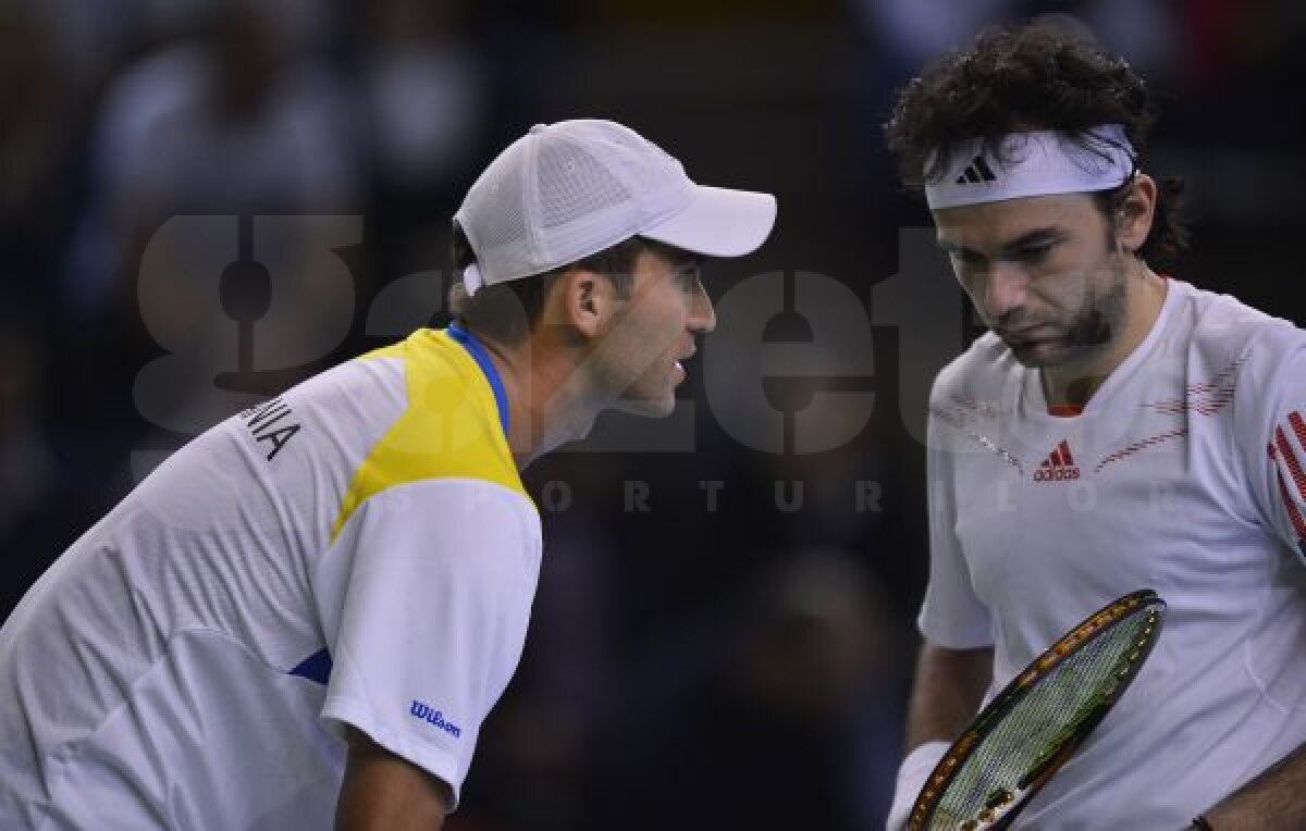 FOTO Caz rezolvat » Tecău şi Mergea au învins ieri în meciul de dublu şi au adus punctul cîştigător cu Danemarca