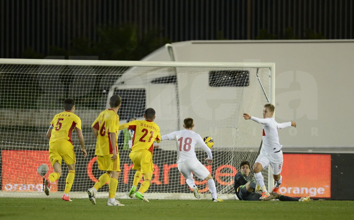FOTO&VIDEO Polonezii au talent » Naţionala "de viitor" a României a fost umilită în primul amical din Spania, scor 1-4